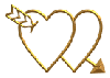 2 heart with arrow
