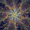 fractal glitter picture
