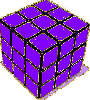 purple cube