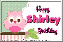Shirley - Birthday - Owl
