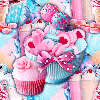 Candy Shop Seamless Background