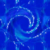 Blue swirl ~ background
