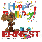 Ernest - Birthday Presents -Cup Cake - Confetti