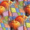 Autumn Quilt & Pumpkins -Seamless