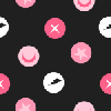 Funky Black/Pink/Whie Background