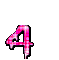 pink number