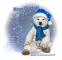 Merry Christmas polar bear - Jane