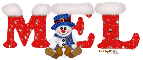 Cute snowman - Mel