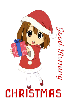 Merry Christmas Anime Girl.. Good Morning