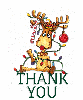 ANIMATED RUDOLPH.. THANK YOU