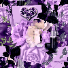 Purple Dreams Seamless Background