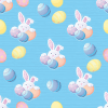 Easter bunny Background