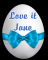 Easter Egg w/blue bow - Jane