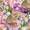 Seamless Easter Background 