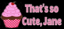 Pink cupcake - Jane