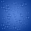 Blue bubble background 