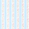 Stripes with pink flowers ~ background