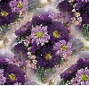 Purple flower bouquet ~ background