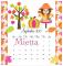 Sept. Calendar- Mietta
