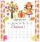 Sept. Calendar- Makani
