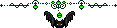Pixel Halloween Bat Divider