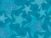 Starfish Summer Seamless Background