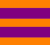 Halloween Background (orange & purple stripes)