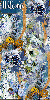 Seamless Blue Background, Sparkles, Polka Dots