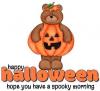 HAPPY HALLOWEEN.. hope you have a spooky Morning