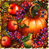 Thanksgiving tiled background