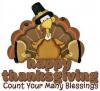 HAPPY THANKSGIVING.. Count Your Many Blessings