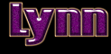 Purple with gold trim - Lynn