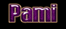 Purple with gold trim - Pami