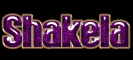 Purple with gold trim - Shakela