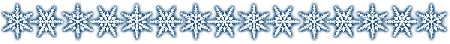 Blue & White Snowflakes