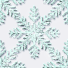 Mint Green Snowflake