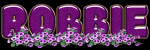 Purple Flowers - Robbie