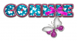 BLUE LIGHT PURPLE BUTTERFLY CONNIE TEXT