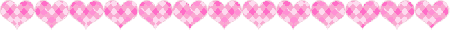 Pink Checkered Hearts