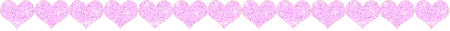 Pink Sparkle Hearts