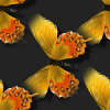 Butterfly seamless background
