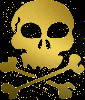 golden skull gold