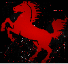 horse red red