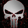 punisher silver red