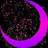 moon purple pink pink
