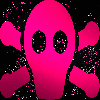 skull pink pink