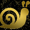 snail gold gold