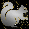 Squirell silver gold
