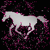 unicorn silver pink
