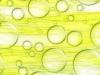 YELLOW & GREEN BACKGROUND, SUMMER, NATURE, BUBBLES